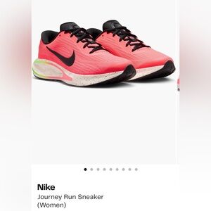 Nike Women's neon punch pink green running tennis shoes